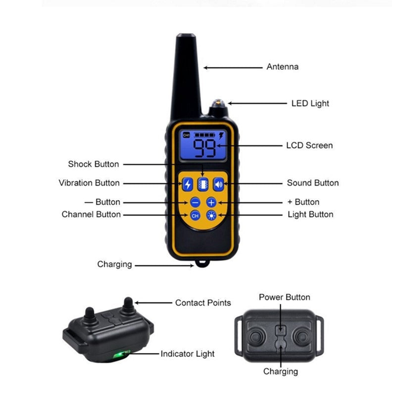 Azura | Long Shot Electric Dog Training Waterproof Collar