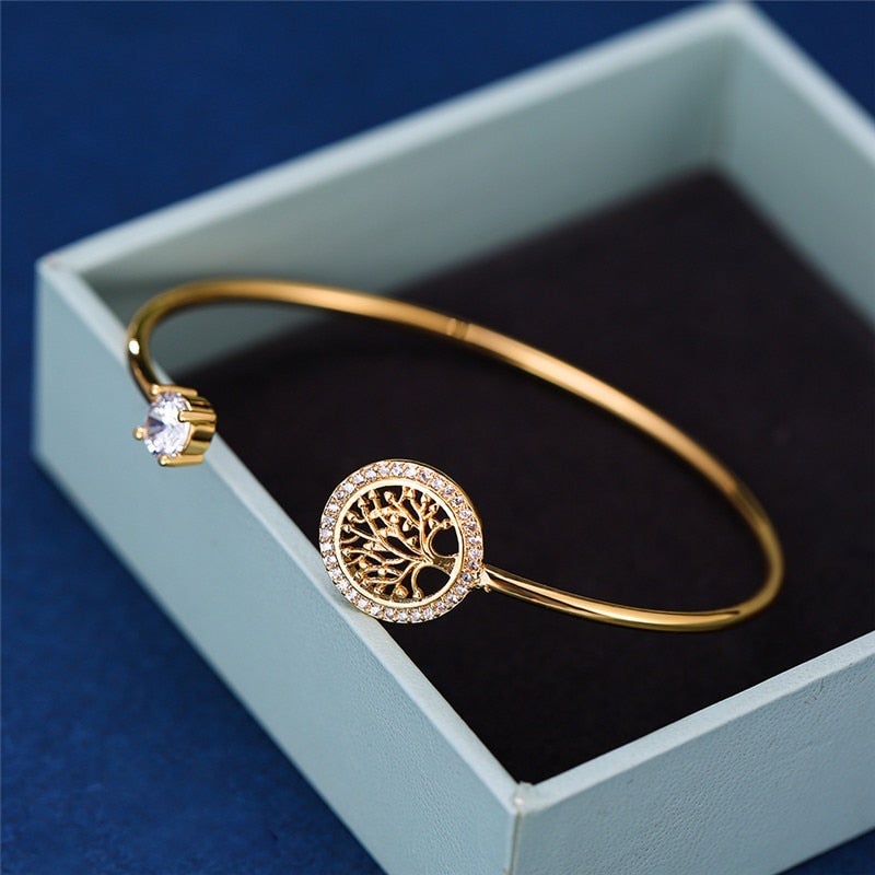 Family Tree Adjustable Bracelet