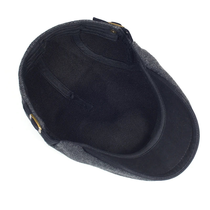 Beeckhoven™ | Modern Men's Cap with Herringbone Pattern