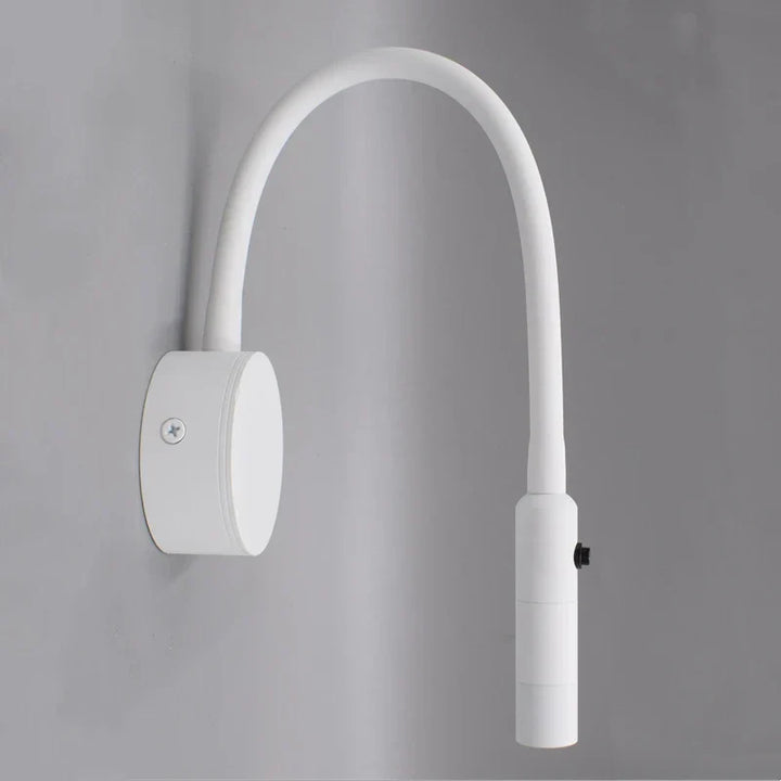 BowLift | Modern Flexible LED Reading Wall Lamp with Switch for Bedroom and Study - 1W/3W
