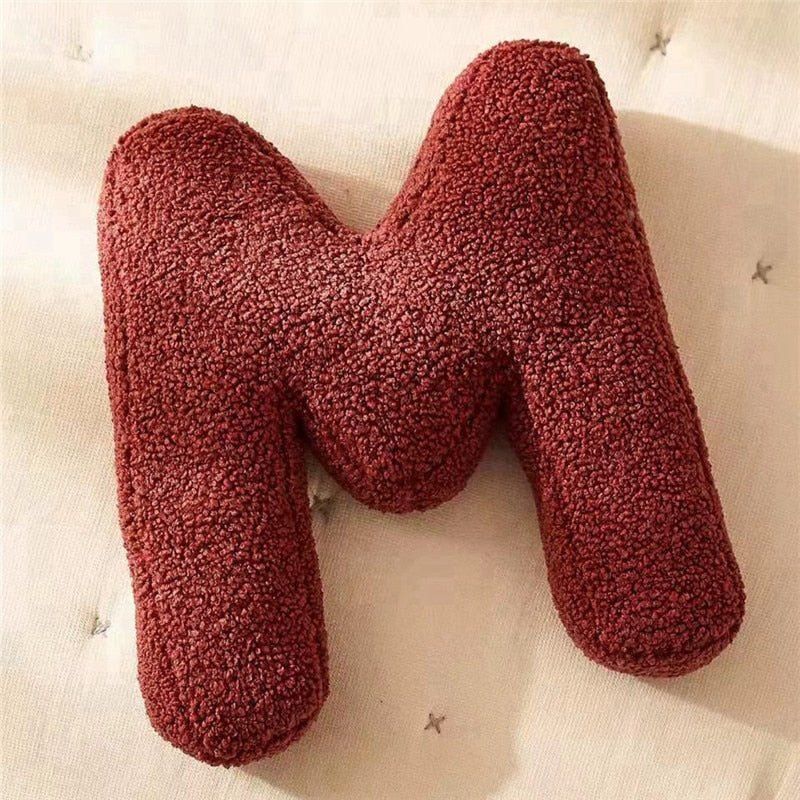 BowLift | PlushLetter Pillow - Soft Letter Pillow for Bedroom and Children's Room