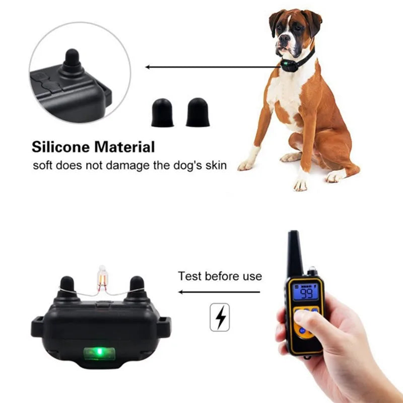 Azura | Adjustable Electric Dog Training E-Collar – Safe, Effective Remote Control