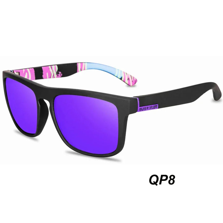 BowLift | QUISVIKER Polarized Sports Sunglasses for Men and Women – Ideal for Fishing, Camping, Hiking and Driving – UV Protection Sunglasses