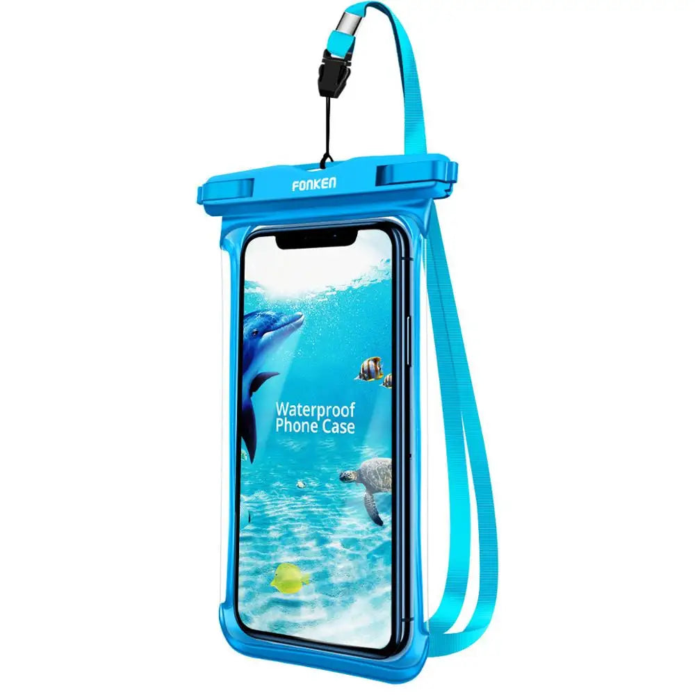 Azura | Waterproof Smartphone Case DryVault | Full View Design | Side Accessible | With Carrying Strap