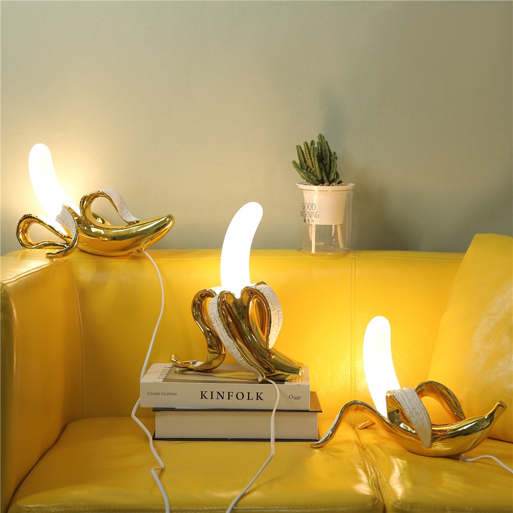 BowLift | GoldenBanana - Elegant Art Deco Table Lamp