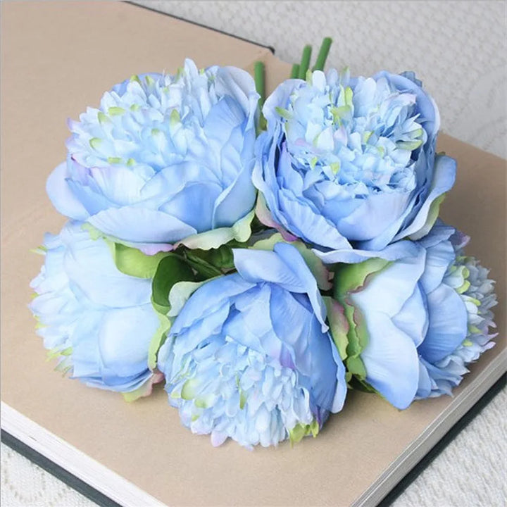 BowLift | Large Peony Silk Flower Bouquet Set