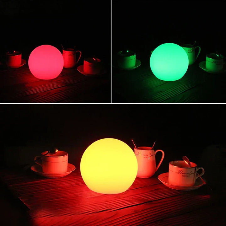 BowLift | GlowSphere – Table lamp with modern worldly charm