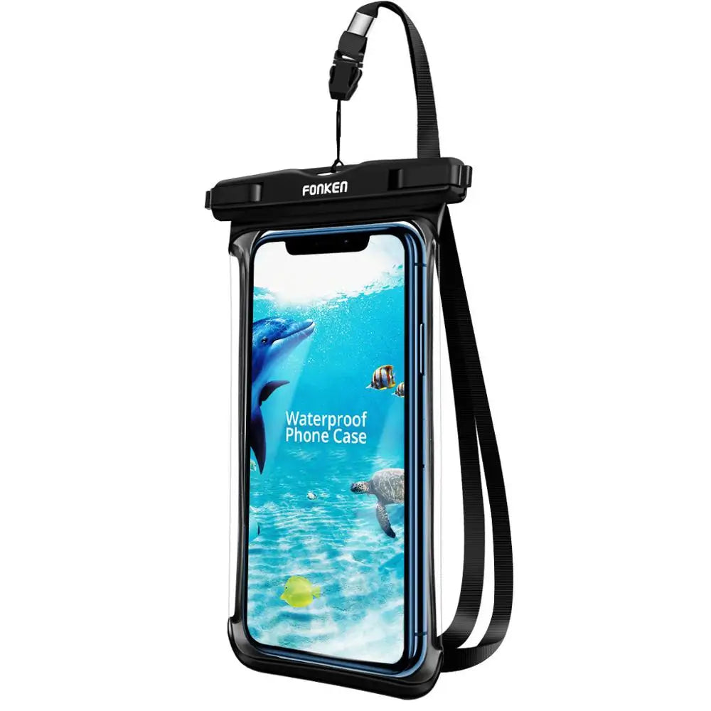 Azura | Waterproof Smartphone Case DryVault | Full View Design | Side Accessible | With Carrying Strap