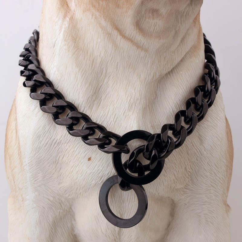 Azura | Big Hip Hop Chains Dog Collar 15mm