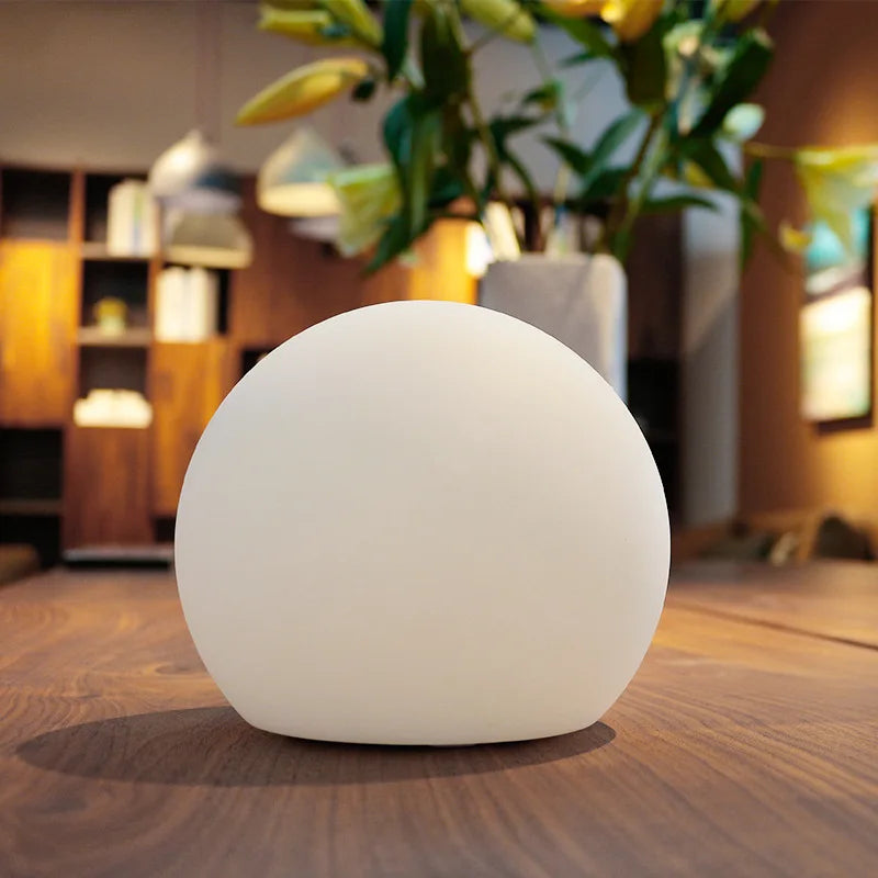 BowLift | GlowOrb – Wireless LED Colour-Changing Table Lamp with Remote & USB Rechargeable