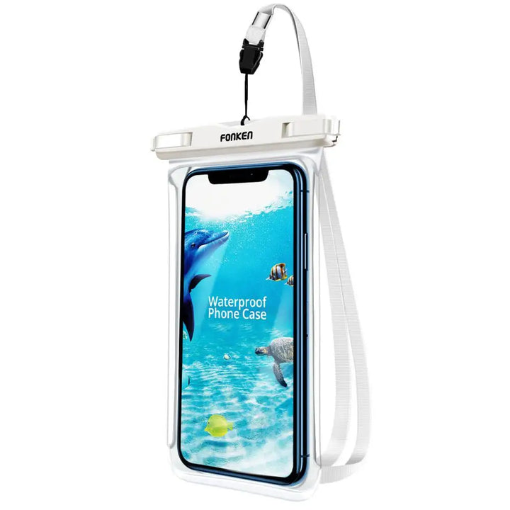 Azura | Waterproof Smartphone Case DryVault | Full View Design | Side Accessible | With Carrying Strap
