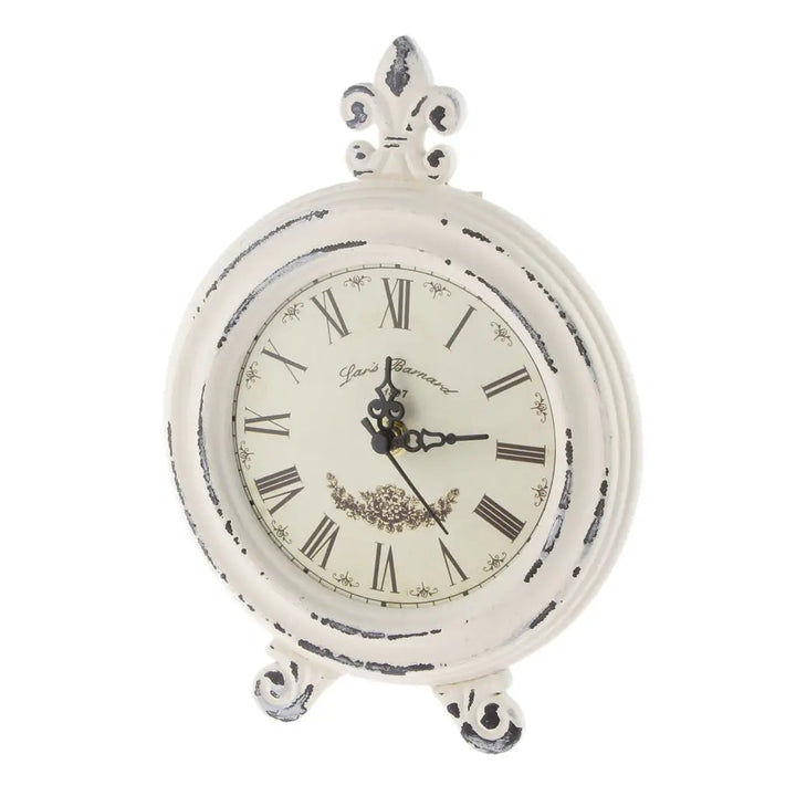 BowLift | Vintage Wooden Style Table Clock with Alarm