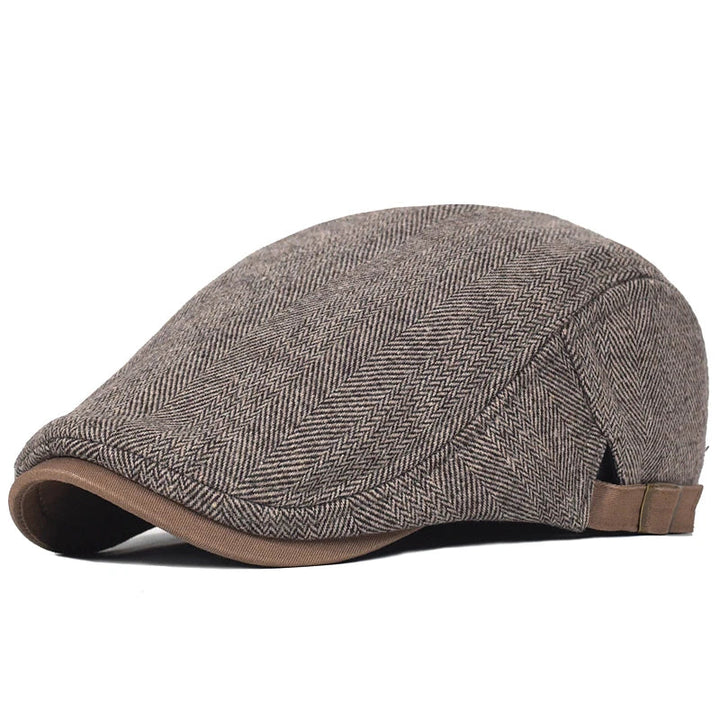 Beeckhoven™ | Modern Men's Cap with Herringbone Pattern