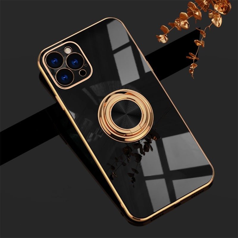 Azura | iPhone Case with Metal Stand Ring