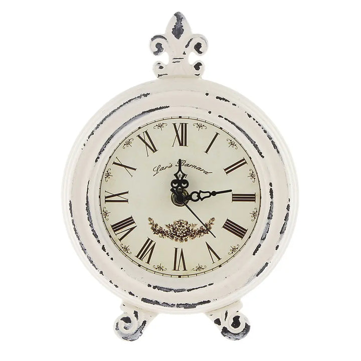 BowLift | Vintage Wooden Style Table Clock with Alarm