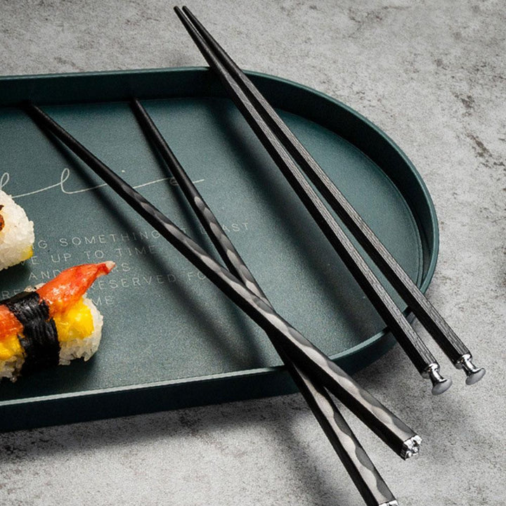 BowLift | DineLux – Luxurious Chopstick Set with Refined Designs (5 Pairs)