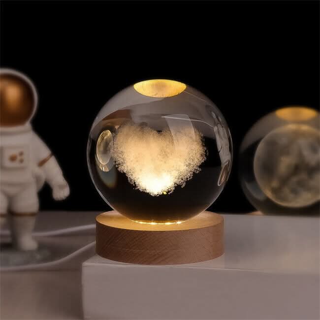 BowLift | Luminous Crystal Ball LED Night Light Decor