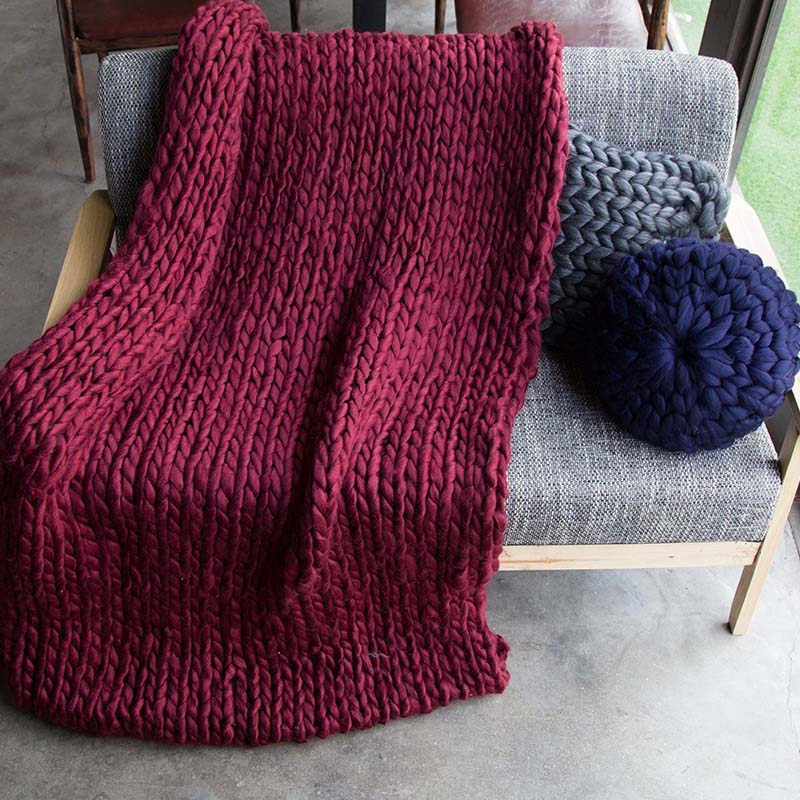 Azura | Heavy Knit Blanket
