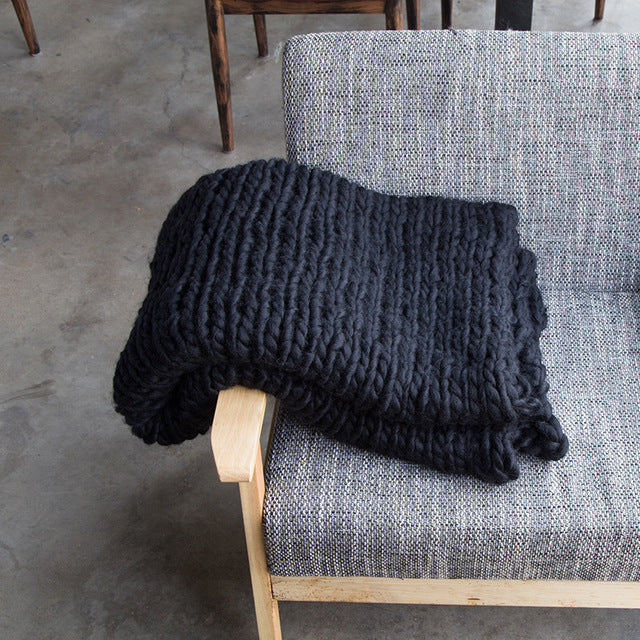 Azura | Heavy Knit Blanket