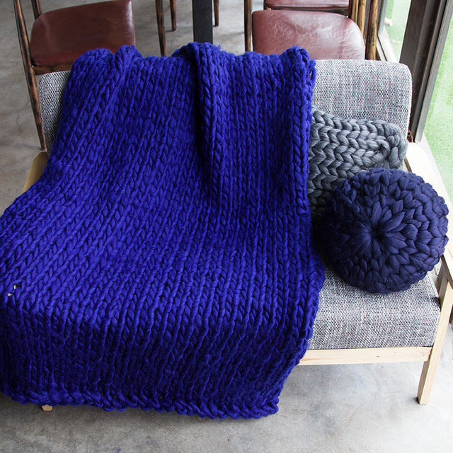 Azura | Heavy Knit Blanket