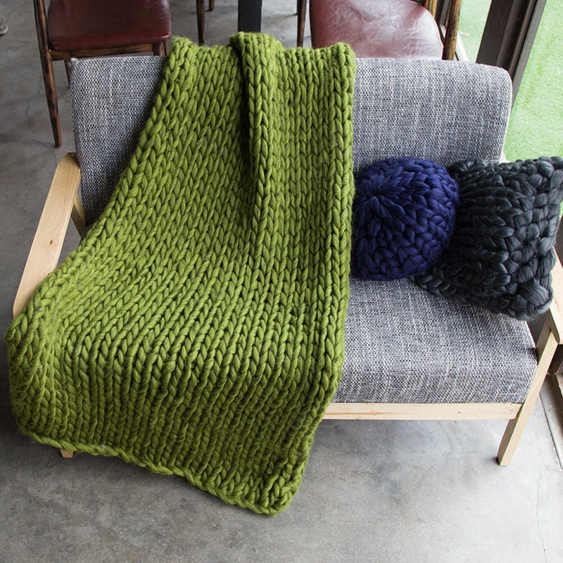 Azura | Heavy Knit Blanket