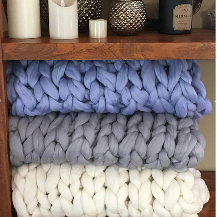 Azura | Heavy Knit Blanket