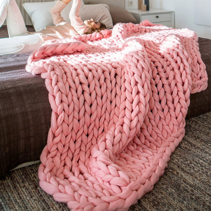 Azura | Heavy Knit Blanket