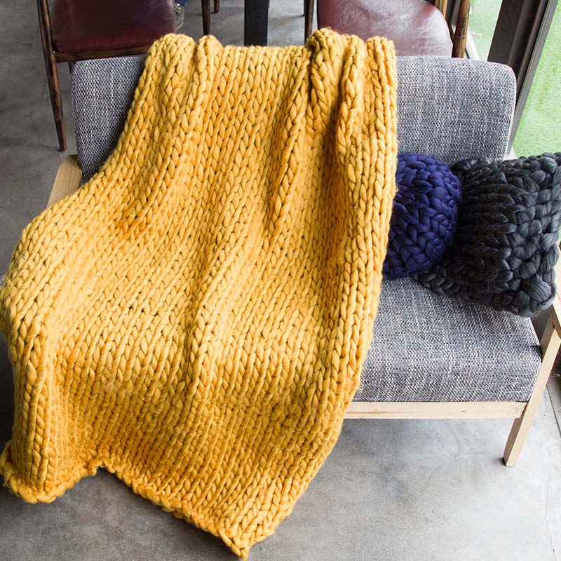 Azura | Heavy Knit Blanket