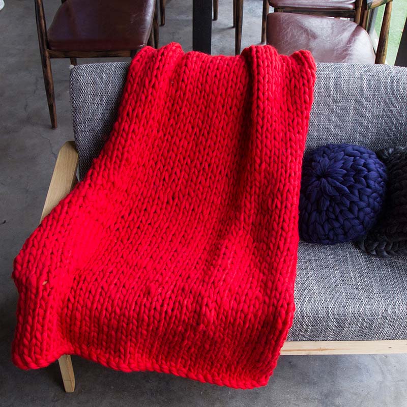 Azura | Heavy Knit Blanket