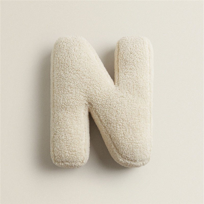BowLift | PlushLetter Pillow - Soft Letter Pillow for Bedroom and Children's Room
