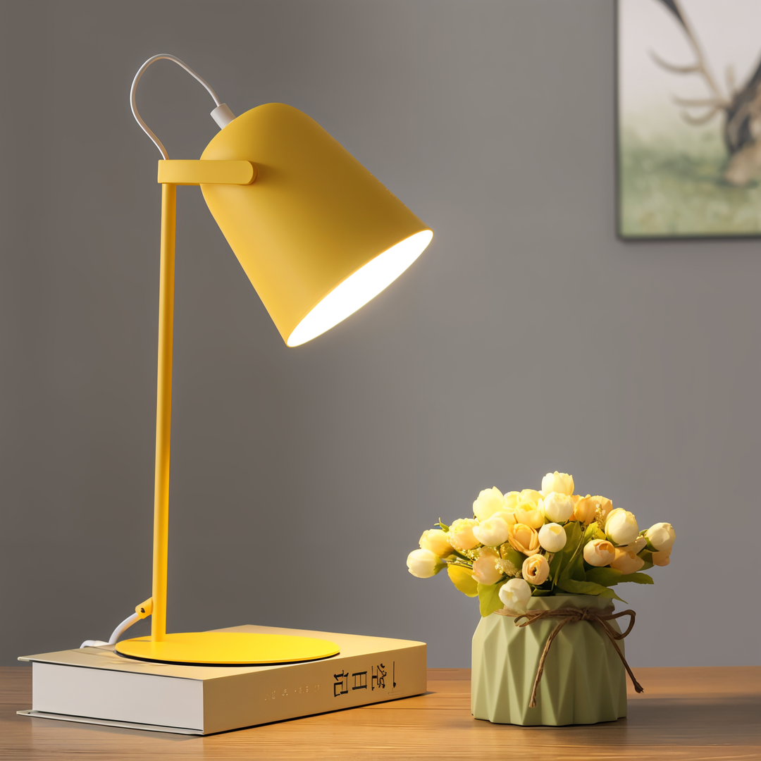 BowLift | Macaron – Adjustable Nordic Table Lamp for a Stylish Office