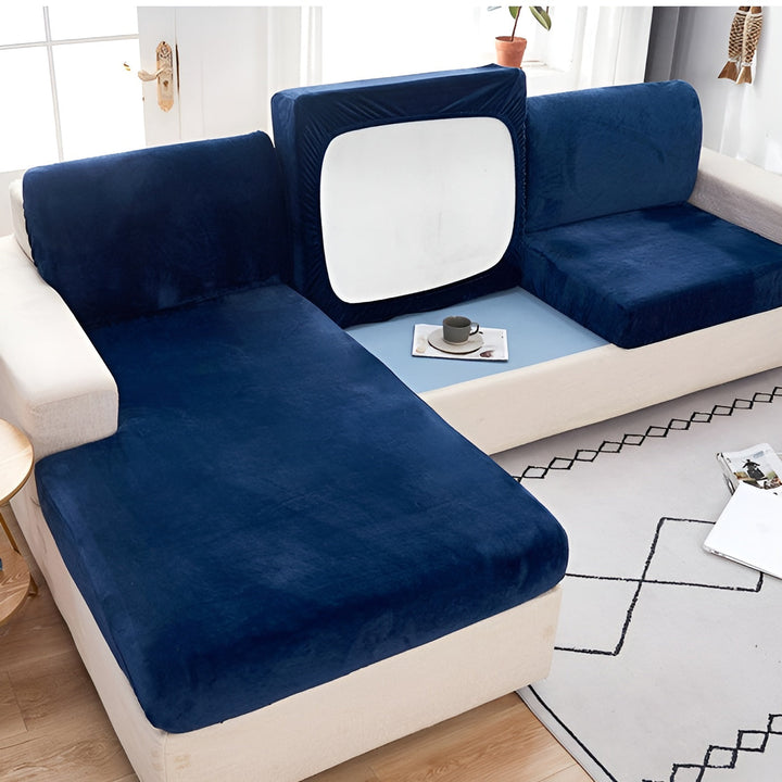 BowLift | LuxVelvet | Ultra-Stretch Sofa cover for furniture care
