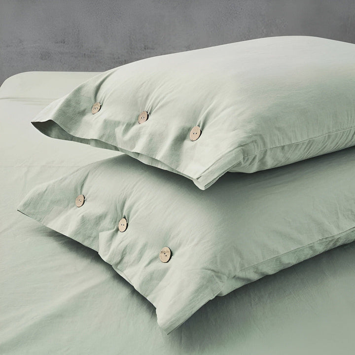 BowLift | Breathable Cotton Bedding Set with Two Pillowcases
