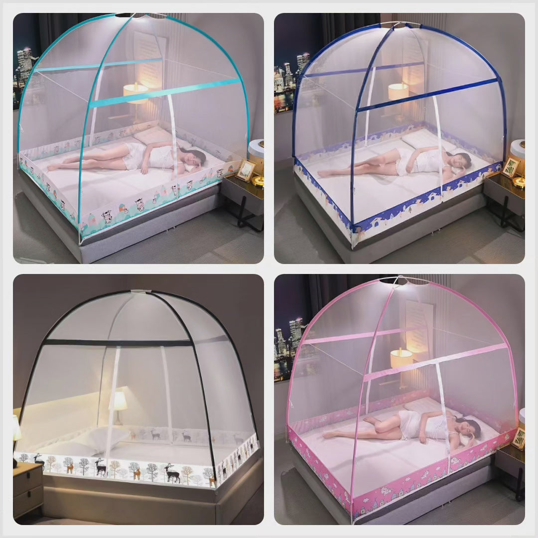 Azura | Collapsible Mosquito Net (5by6) BlackNov