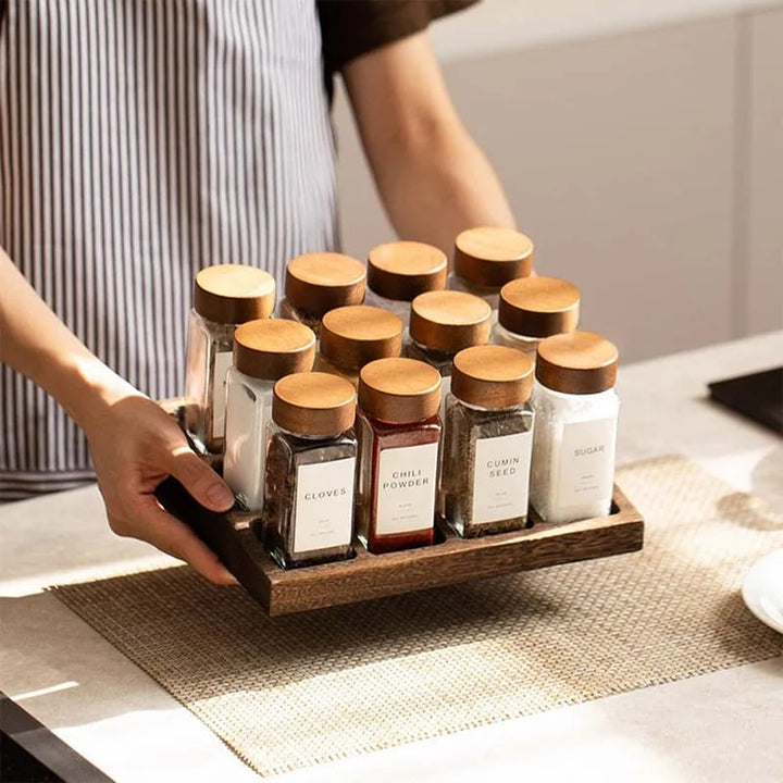 BowLift | 12 piece spice jars
