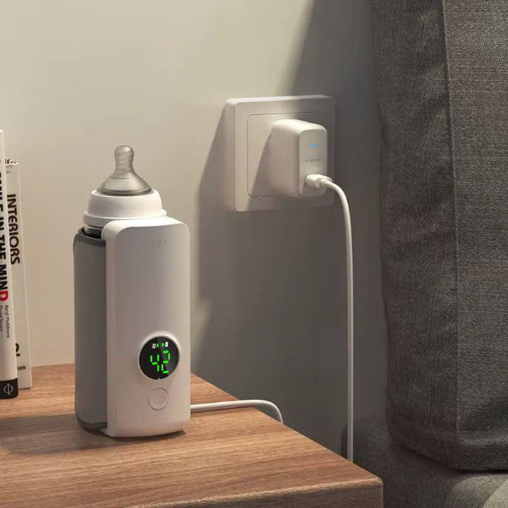 Azura | Rechargeable Portable Travel Bottle Warmer Black Nov