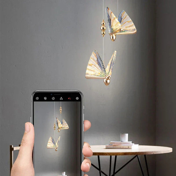 BowLift | Butterfly-inspired Pendant Light