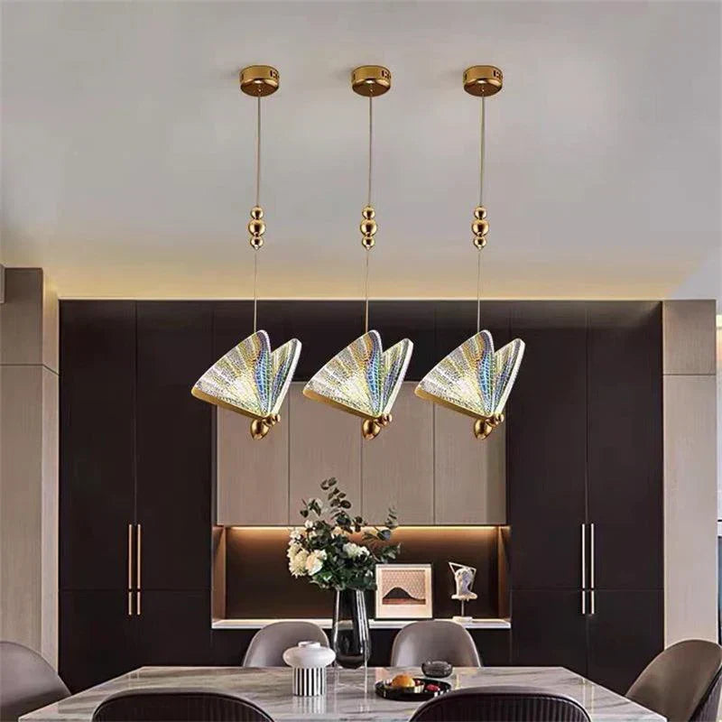 BowLift | Butterfly-inspired Pendant Light