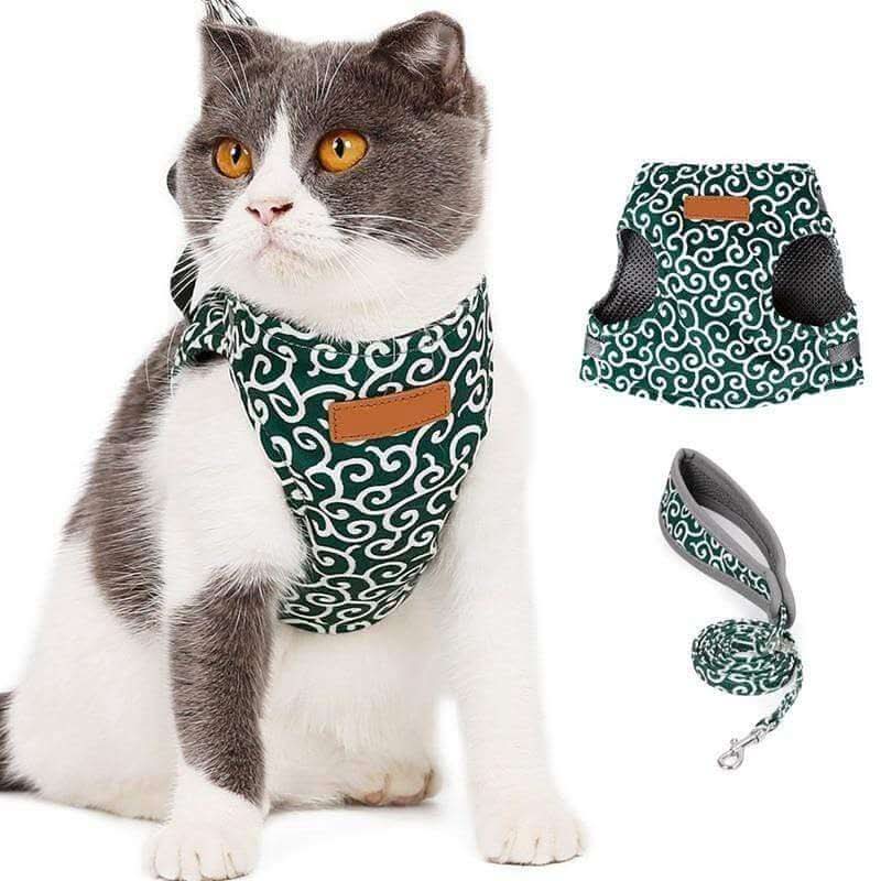 Azura | Cat harness vest for safety & comfort