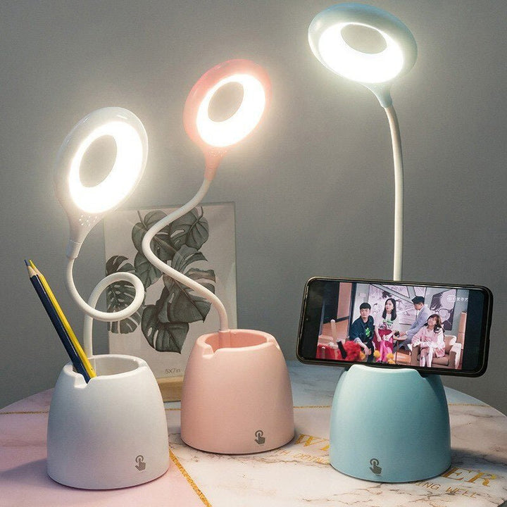 BowLift | Kids Table Lamp | With Phone Holder and LED Lighting