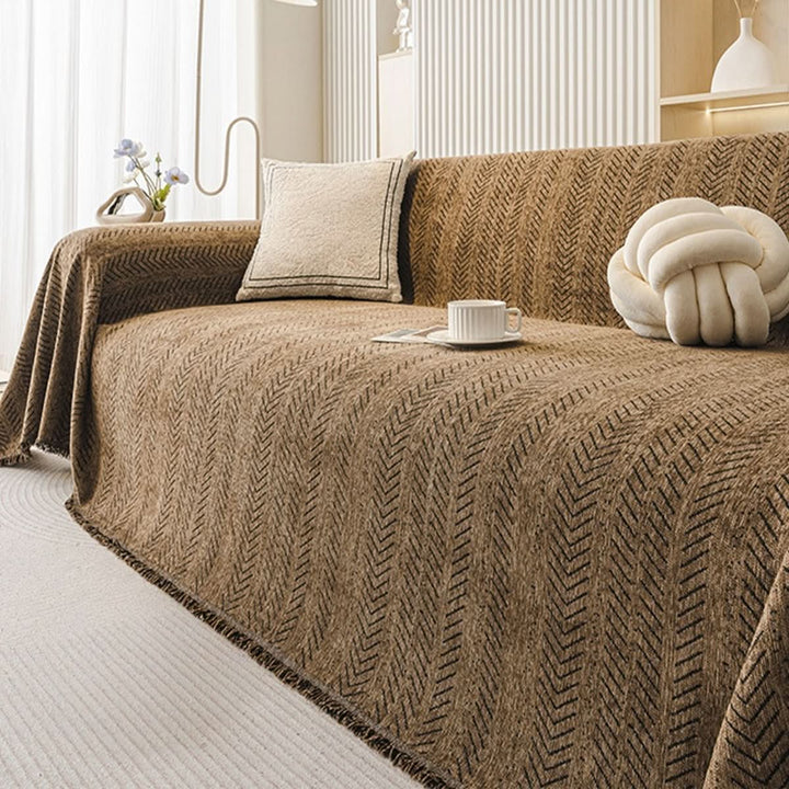 BowLift | Scratch-resistant & washable sofa cover made of chenille
