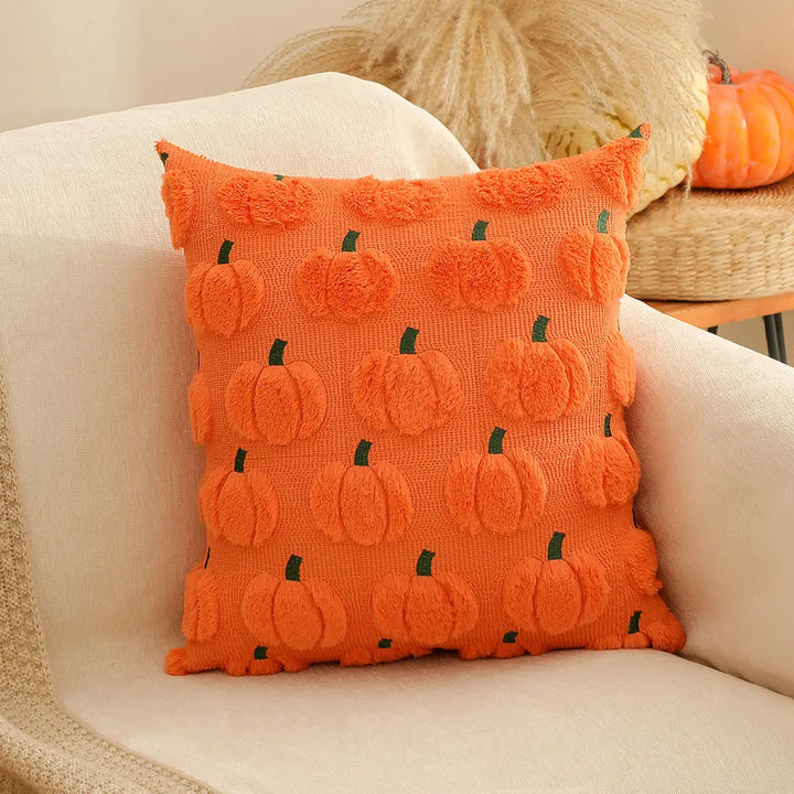 BowLift | Pumpkin Pillow Cover | Halloween Pillowcases 18x18 inches