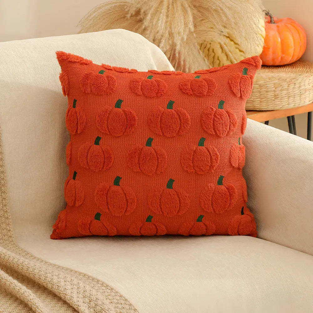 BowLift | Pumpkin Pillow Cover | Halloween Pillowcases 18x18 inches