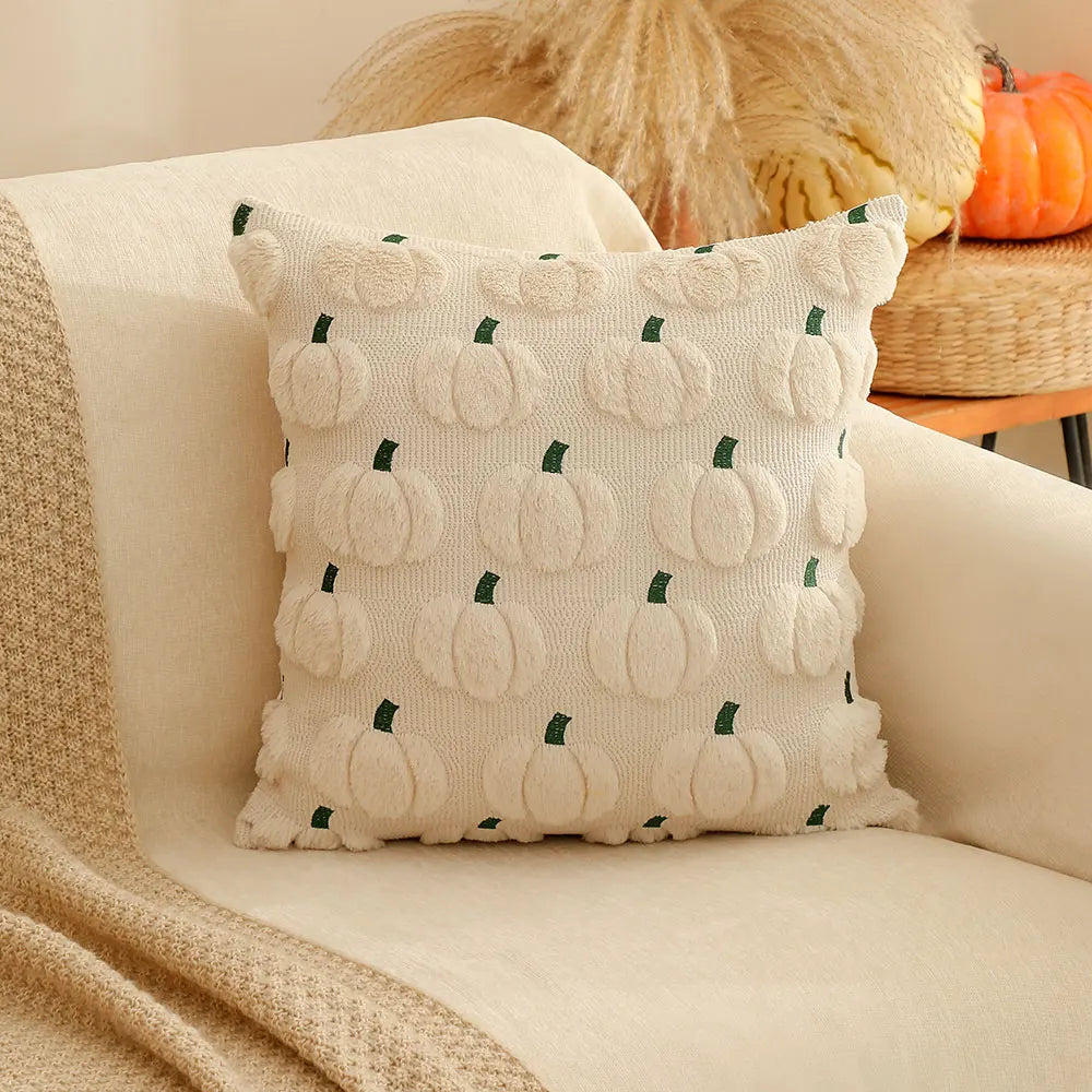 BowLift | Pumpkin Pillow Cover | Halloween Pillowcases 18x18 inches