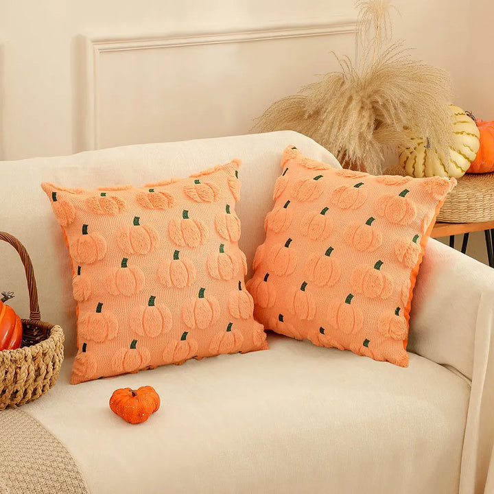 BowLift | Pumpkin Pillow Cover | Halloween Pillowcases 18x18 inches