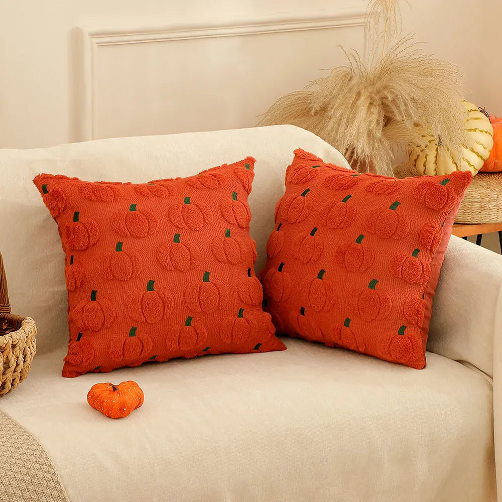BowLift | Pumpkin Pillow Cover | Halloween Pillowcases 18x18 inches