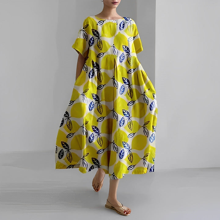 Daisy - Retro Big Swing Loose Maxi Dress