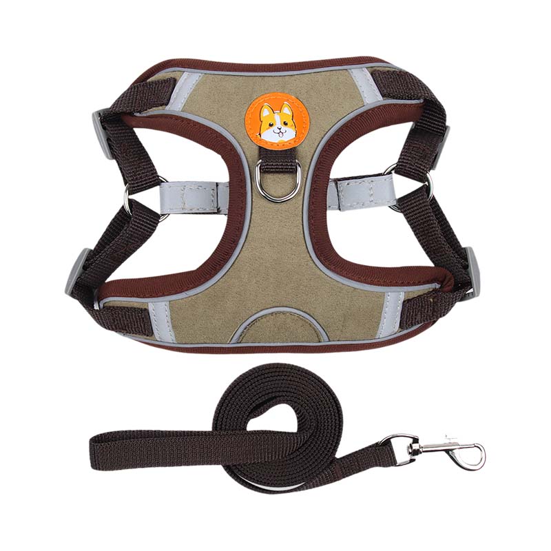 Azura | Reflective Pet Harness and Leash Set