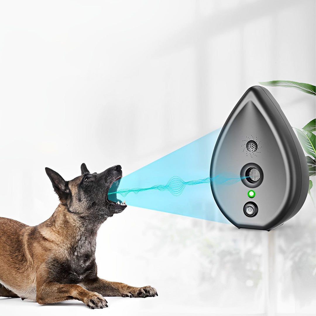 Azura | SilentHome Ultrasonic Bark Stopper – Wireless Anti-Barking Device for Indoor Use