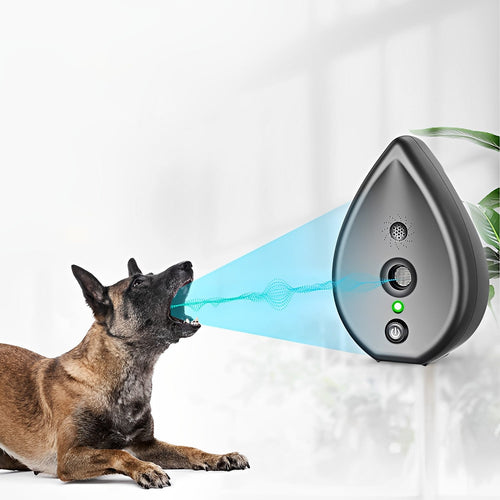 Azura | SilentHome Ultrasonic Bark Stopper – Wireless Anti-Barking Device for Indoor Use